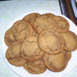 Gluten Free Gingersnap Cookies recipe