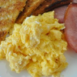 Cheesy Scrambled Eggs recipe