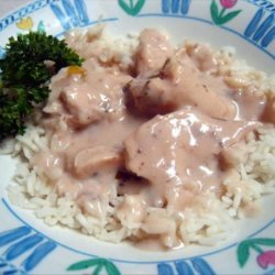 Crock Pot Chicken With Mushroom Soup recipe