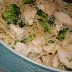 Chicken, Broccoli & Angel Hair Pasta recipe