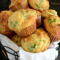 Mmmm Muffins - Cheese, Spinach and Sun-Dried Tomatoes recipe