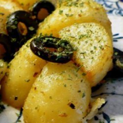 Roast Potatoes With Olives recipe