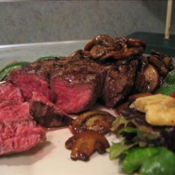Perfect Tenderloin Steak / Filets With Mushrooms recipe