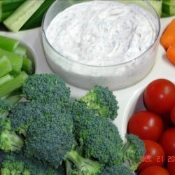 Herb Vegetable Dip recipe