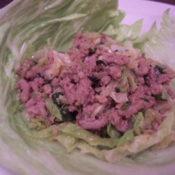 Spicy Asian Ground Turkey With Cabbage recipe