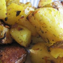 Roasted Idaho and Sweet Potatoes recipe