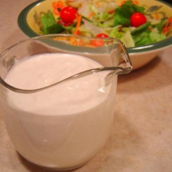Old Fashioned Sour Cream Salad Dressing recipe