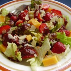 Green Salad With Strawberry Balsamic Vinaigrette recipe