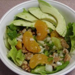 Avocado Mandarin Salad recipe
