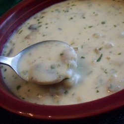 Zesty Mushroom Soup recipe