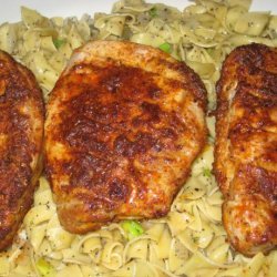 Boneless Pork Chops With Spicy Rub recipe