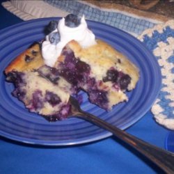 Blueberry-Sour Cream Coffeecake recipe