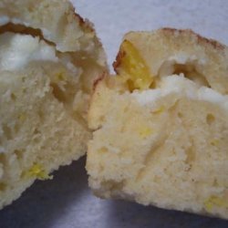 Peaches & Cream Muffins recipe