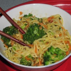 Sesame Noodles With Broccoli recipe