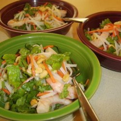 Thai Shrimp-And-Pasta Salad recipe