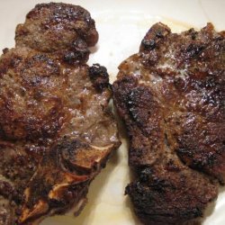 Kittencal's Pan-Seared Steak, Stove Top-To-Oven Method recipe