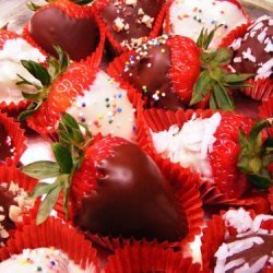 Chocolate Covered Dipped Strawberries recipe