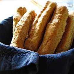 Healthy Italian Breadsticks or Pizza Crust recipe