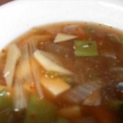 Hot and Sour Tofu Soup recipe