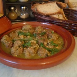 Meatball Tagine With Herbs and Lemon recipe