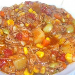 Brunswick Stew Georgia Style ( Chicken & Pork ) recipe