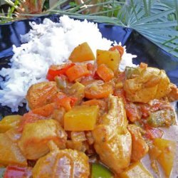 Micronesian Coconut Chicken Curry recipe