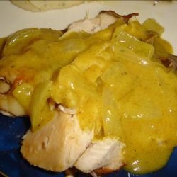 Kip Met Kerriesaus (Baked Chicken With Curry Sauce) recipe