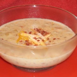 Cheesy Potato Soup ( Crock Pot ) recipe