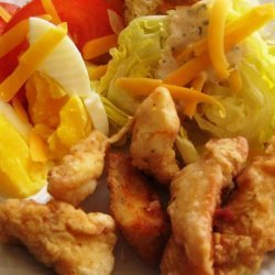Fried Chicken Salad recipe