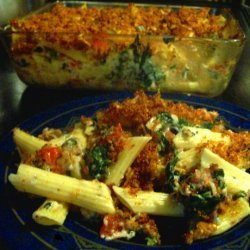 Awesome Penne Spinach Bake recipe