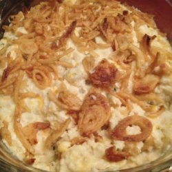 Creamy Garlic Mashed Potato Casserole recipe