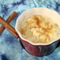 Heart Healthy Cinnamon Rice Pudding recipe