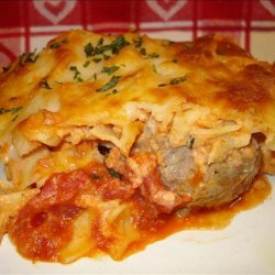 Paula Deen's Layered Meatball Casserole recipe