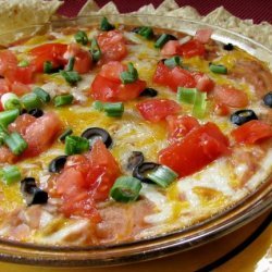 Mexican Mess (Bean Dip) recipe