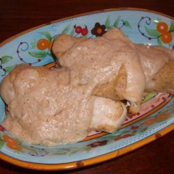 Baked Chicken Breasts With Horseradish Cream Sauce recipe