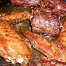 Tender-As-Can-Be Turkey Wings, Drumsticks, and Necks recipe