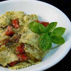Ravioli Con Pesto recipe