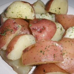 Parslied New Potatoes (Microwave) recipe