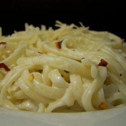 Easy Parmesan and Cream Cheese Pasta Sauce recipe