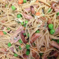 Italian Spaghetti with Ham recipe
