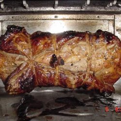 Rotisserie Roast Pork recipe