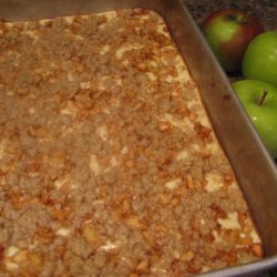 Apple Oat Cheesecake Bars recipe