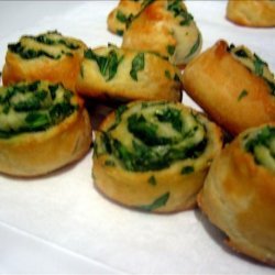 Miniature Spinach Parmesan Puffs recipe