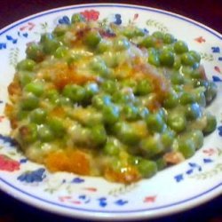 Baked Frozen Peas recipe