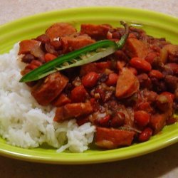 Crock Pot Red Beans (And Rice) recipe
