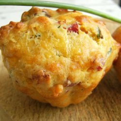Auberge Cheddar Cheese and Ham Breakfast Buns - Muffins recipe
