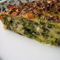 Spinach and Cheese Squares recipe