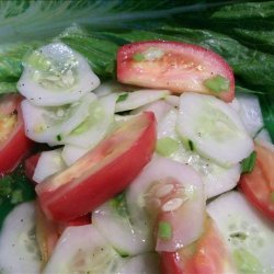 Bev's Marinated Cucumber Salad recipe