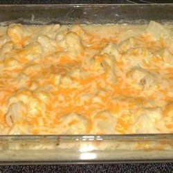 Baked Cauliflower in Cheese Sauce recipe