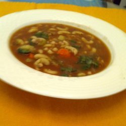 Hearty Vegan Navy Bean Soup recipe